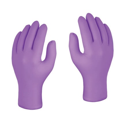 purple glove