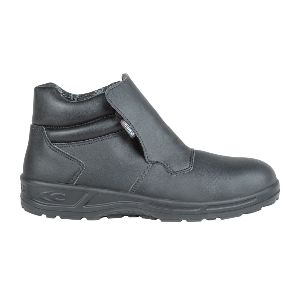 cofra lamar black boot slipon